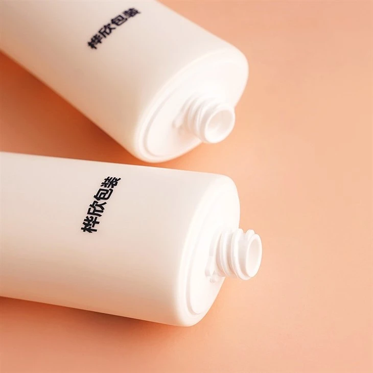 80ml Facial Skincare Cream Packaging Tube With Massage Applicator